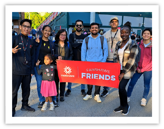 Bernardo in Labbatt Park Fanshawe Friends